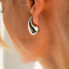 Dråbeformede øreringe